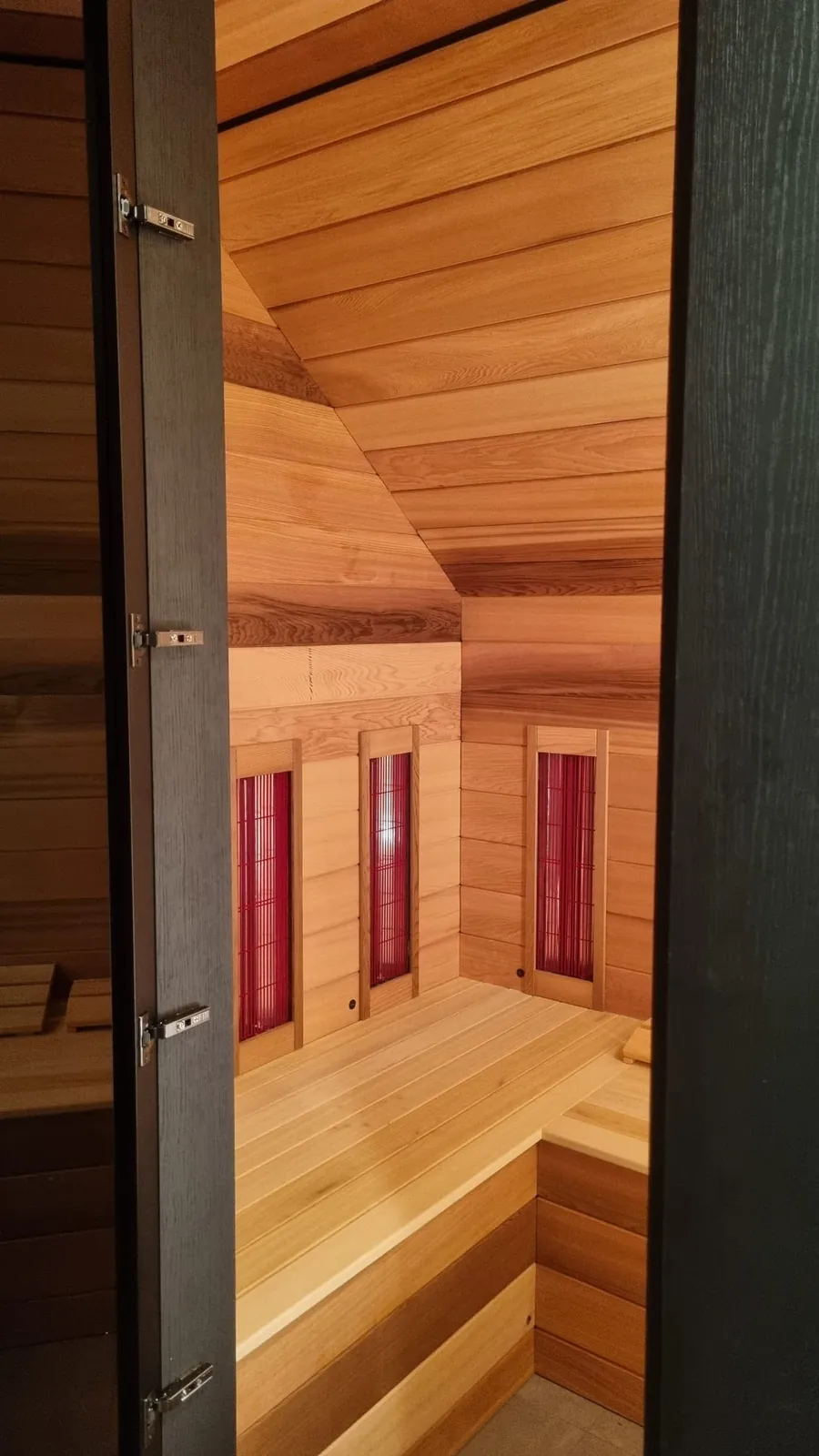 Maatwerk rond een sauna